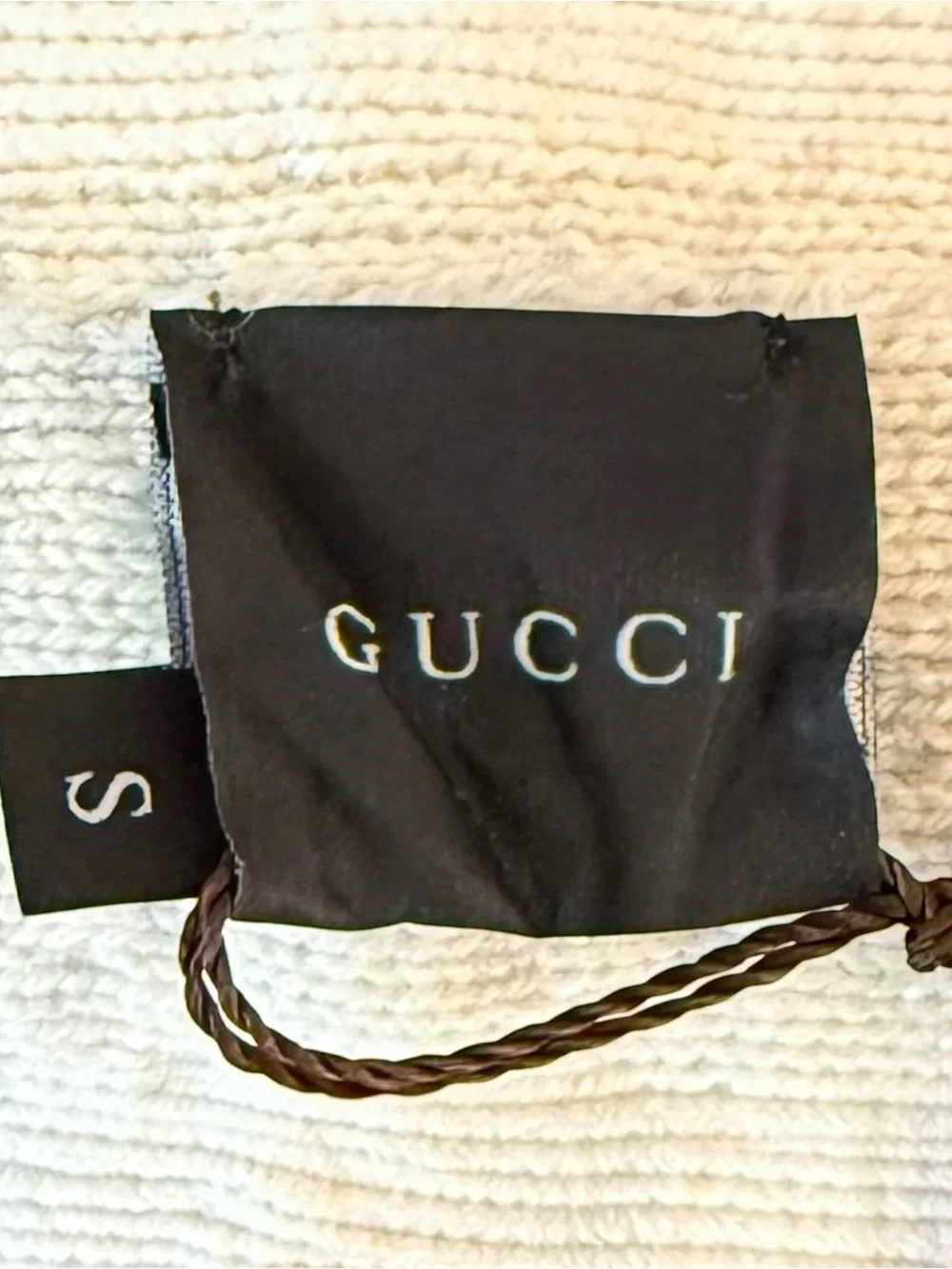 NWT Gucci Cashmere Gloves Size S